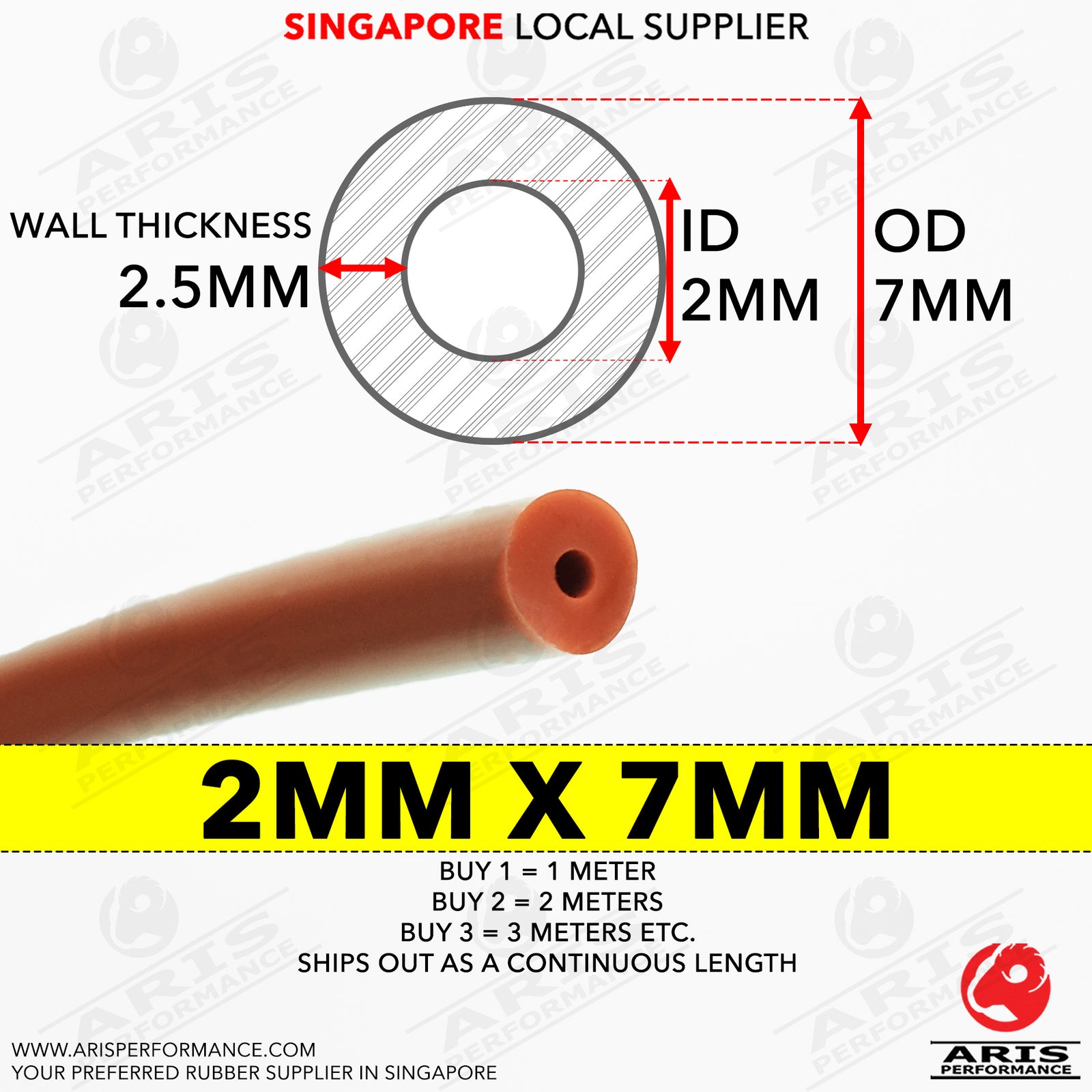 Silicone Vacuum Tubing