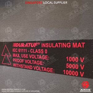 Electrical Insulation Rubber Floor Mat (IEC 61111:2009)
