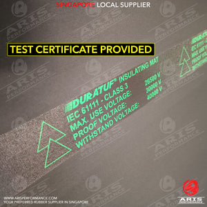 Electrical Insulation Rubber Floor Mat (IEC 61111:2009)