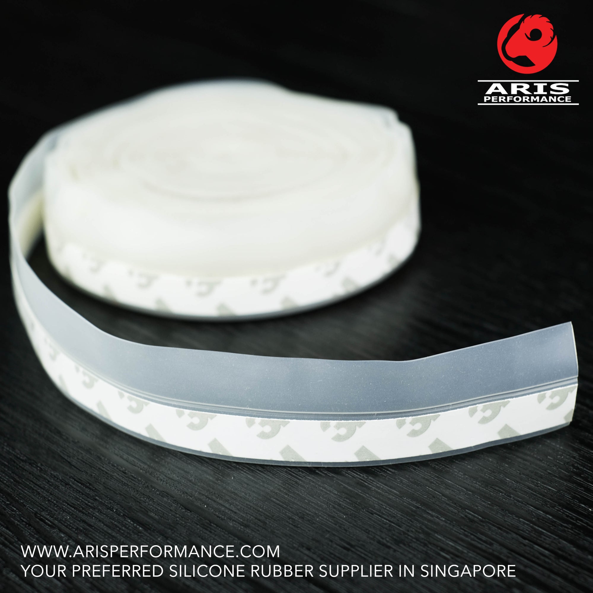 Silicone Door Seal Strip With 3M Adhesive Tape ARIS Performance
