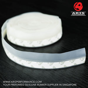 Silicone Door Seal Strip With 3M Adhesive Tape