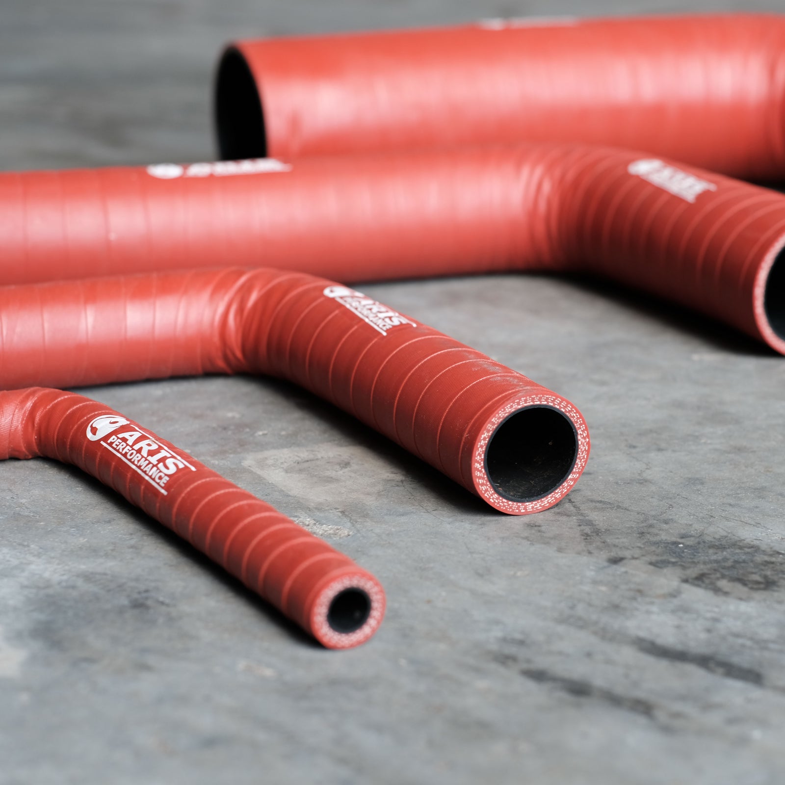 90º Elbow Long Silicone Hose (8" X 16" Leg) - ARIS Performance Silicone