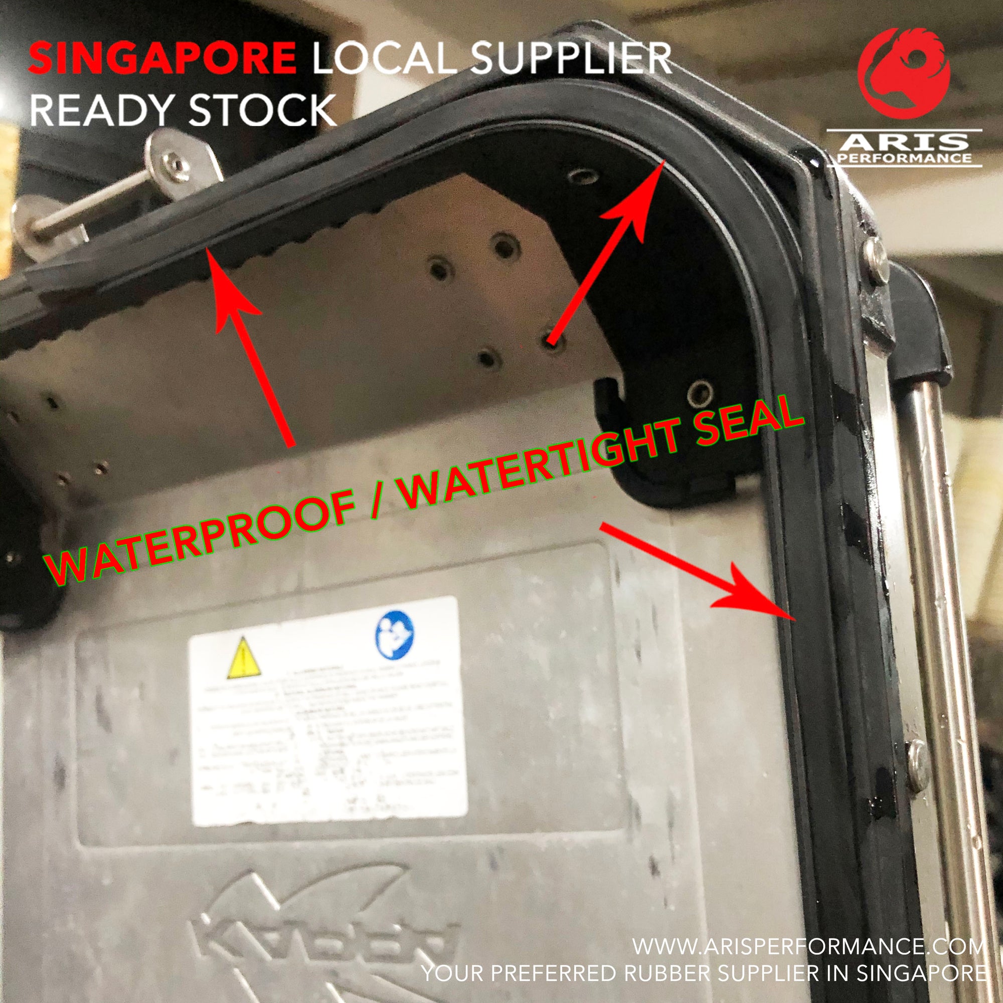 Motorcycle Storage Box Waterproof Gasket Seal Strip