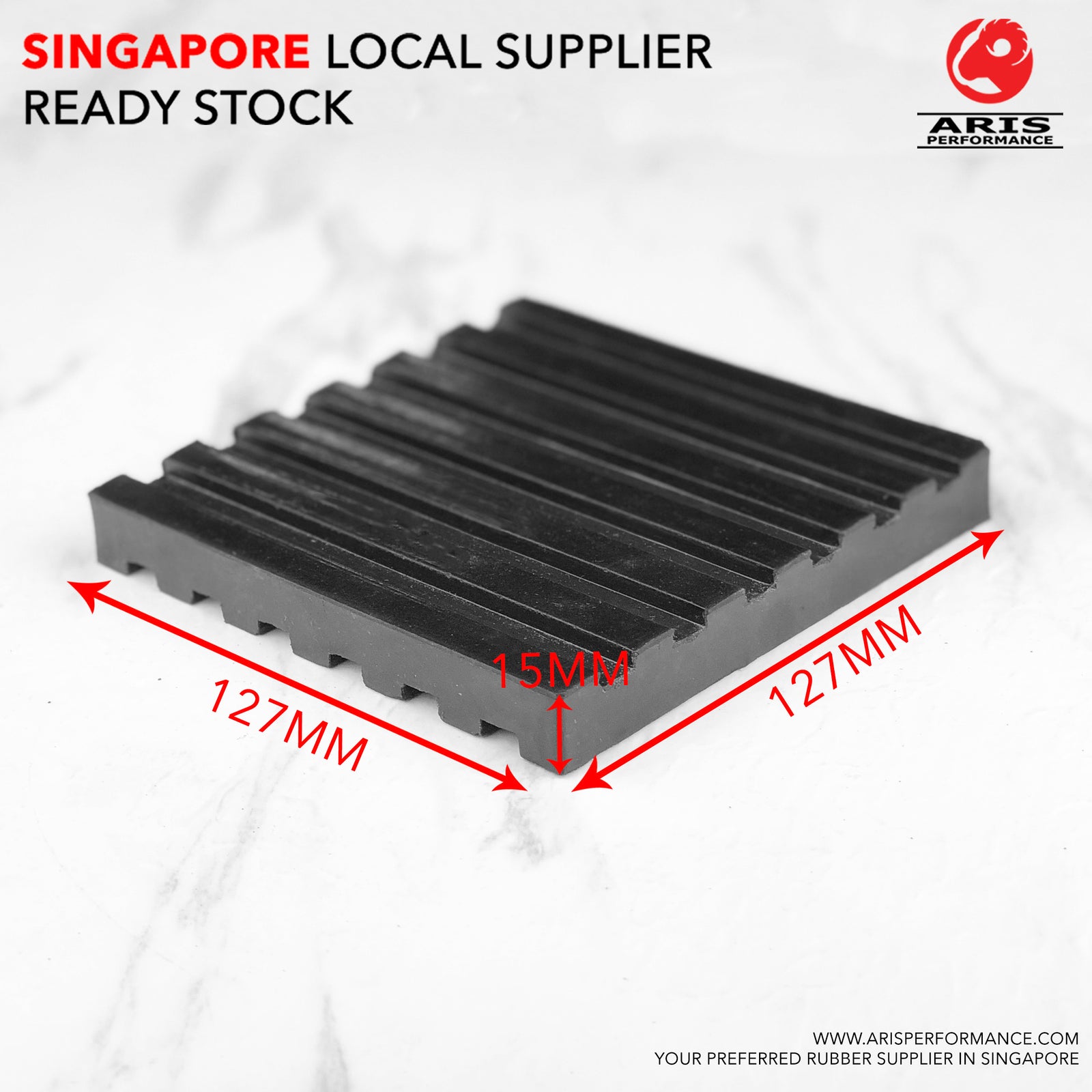 Anti Vibration Pad 5" x 5" (Small)