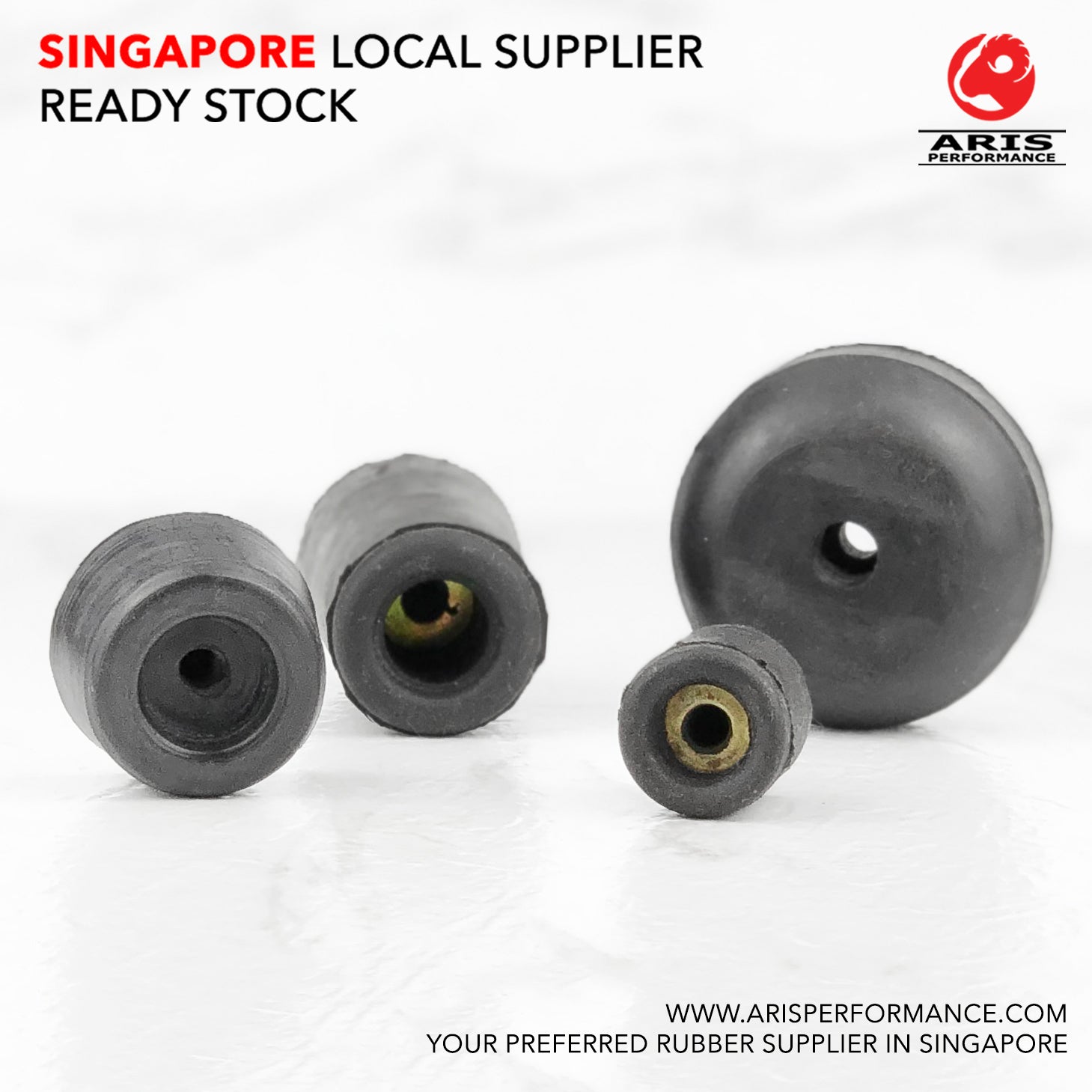 Vibration Isolation Stopper Mount - Female