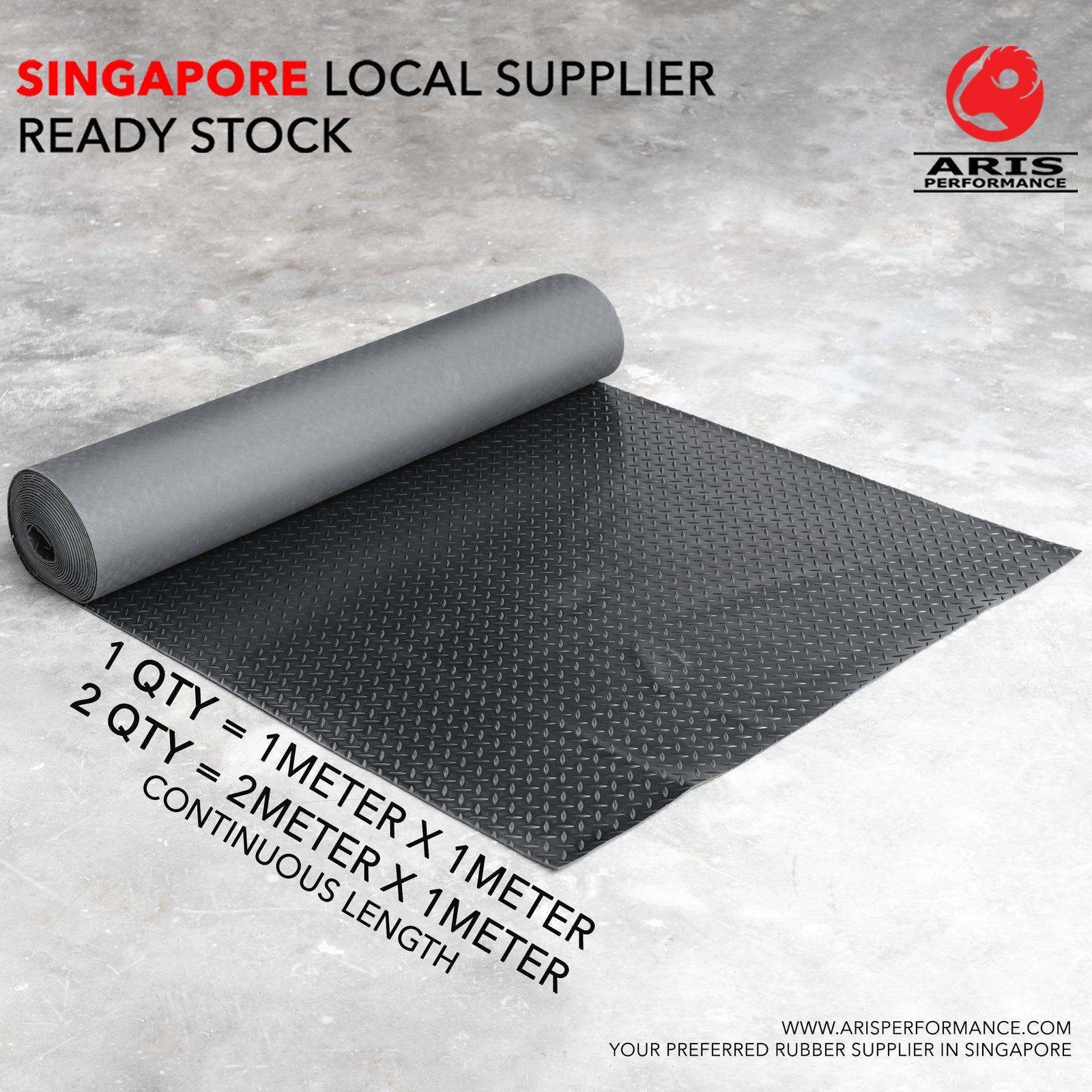 Checkered Rubber Mat