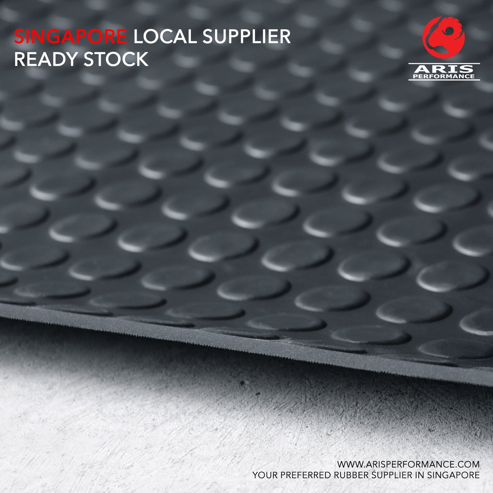 Round Stud Rubber Mat