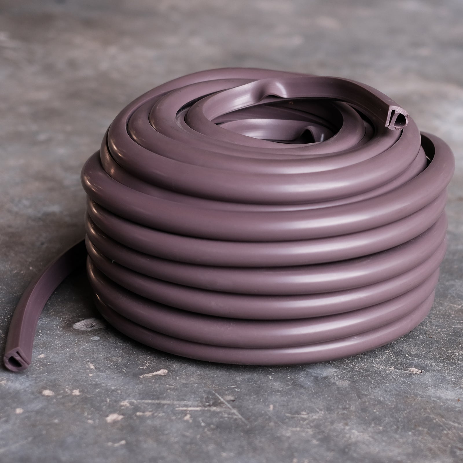 Silicone rubber seal