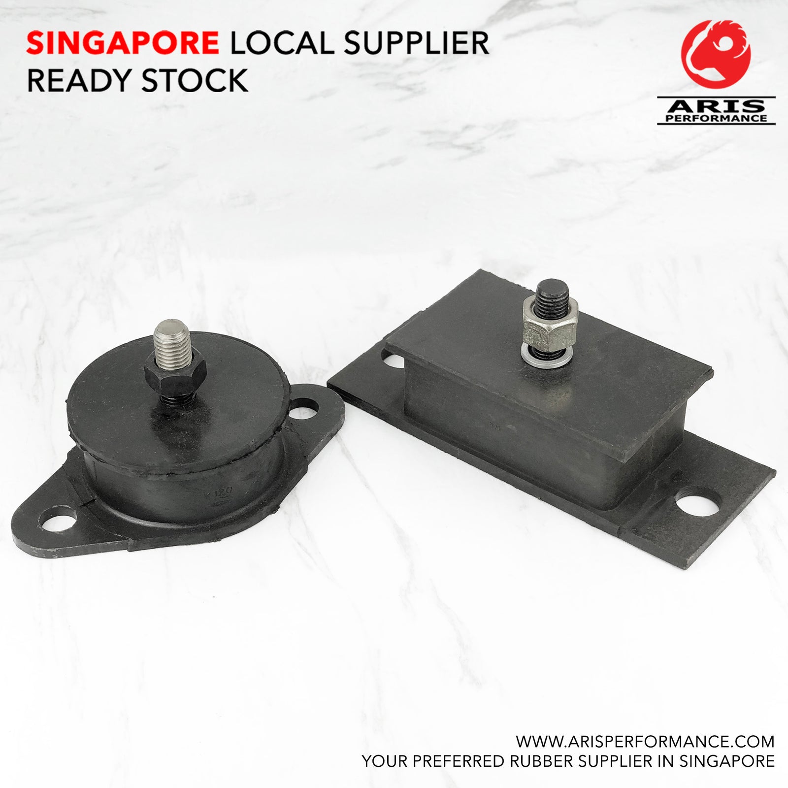 2-Hole Engine Mount : Male