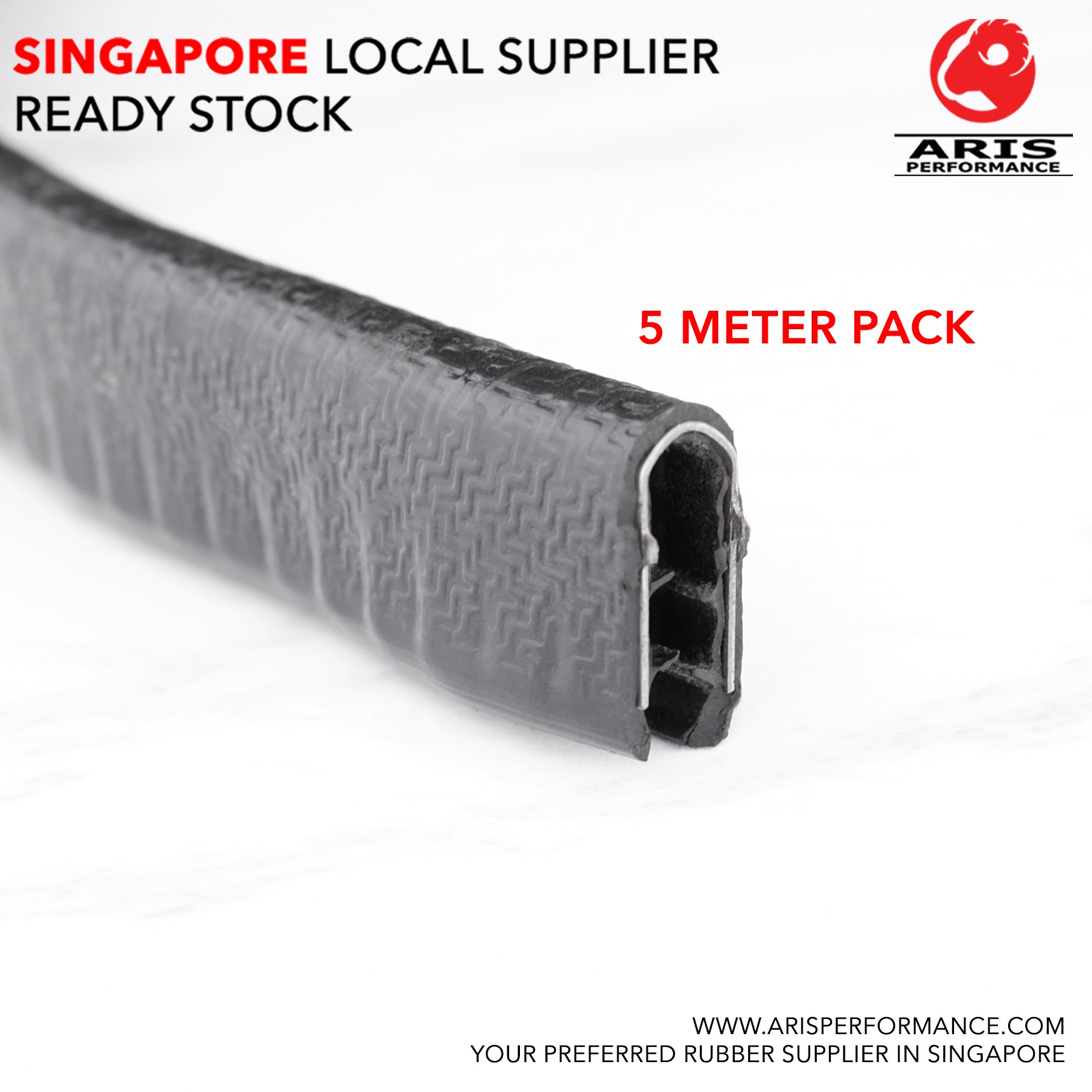 Mild Steel Reinforced Edge Trim Protector - ARIS Performance Silicones ...