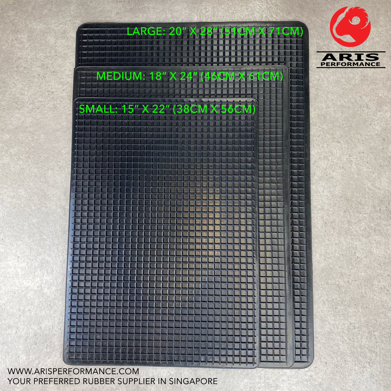 Rubber Car Mat - ARIS Performance - ARIS Performance Silicones ...