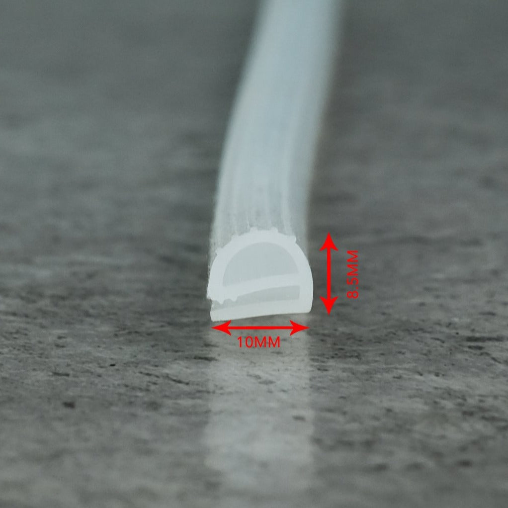 Translucent Silicone Door Seal (e Profile)